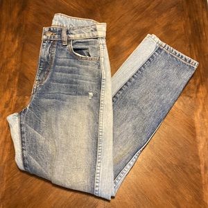 Revice - Two Tone Straight Leg Jeans